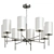 Evoluce Noia SLE107303-08 Chandelier 3D model small image 2