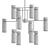 Stylish Osman Tooy Chandelier 3D model small image 2