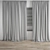 Detailed Curtain Model Set 3D model small image 3