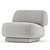 Sleek Moroso Gogan Armchair Design 3D model small image 2
