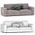 Modern Lema YAKI Sofa Crown 3D model small image 3