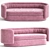 Modern 3-Seater Sofa Set 3D model small image 2