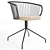 Modern Dining Armchair 3D Model 3D model small image 4