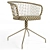 Modern Dining Armchair 3D Model 3D model small image 5