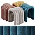 Plush Ottoman Bundle by Corner Design 3D model small image 2