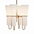  Scandinavian Brass Chandelier Jakobsson 3D model small image 2