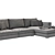 Modern Comfort Cenova Sofa 3D model small image 4