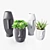 Elegant Decor Vase Model 3D model small image 12