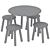 Kids Table and Chairs Set by Jabadabado 3D model small image 5