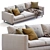 Modern Elegance Sofa Design 3D model small image 5