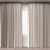 Render-Ready Curtain Model Export Pack 3D model small image 1