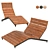 Park Lounger "River" Outdoor 3D model small image 1