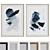 Modern Abstract Picture Frame Set 3D model small image 1