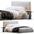 Luxury Bed by Desiree 3D model small image 9