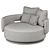 Luxury Elsa Armchair Furniture 3D model small image 2