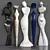 Sleek Sculpture Collection Bundle 3D model small image 1