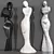 Sleek Sculpture Collection Bundle 3D model small image 2