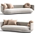 Modern Baixo Sofa 3D Model 3D model small image 3