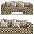 Realistic 3DS Max Sofa Model 3D model small image 2