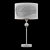 Golden Palm Table Lamp Entwined 3D model small image 4