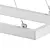 Modern LED Rectangle Pendant Light 3D model small image 6