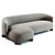 Elegant TARU Sofa by Ligne Roset 3D model small image 3