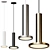 Modern Minimalist Luna LED Pendant 3D model small image 1