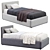 Modern Titti Single Bed Design 3D model small image 1