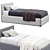 Modern Titti Single Bed Design 3D model small image 2