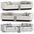  Sleek Modern Cappellini ELAN 23 3D model small image 3