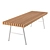 Modern Ash Transit Bench 3D model small image 3