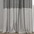 Polygonal Model Curtain Bundle 3D model small image 2