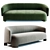 Elegant TARU Sofa by Ligne Roset 3D model small image 2