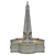 Customizable Palazzo Obelisk Fountain 3D model small image 3