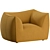 1972 Le Bambole Armchair Design 3D model small image 6