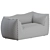 Vintage Le Bambole 2 Seater 3D model small image 3