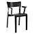 Modern Torsio Chair, 36,576 Polygons 3D model small image 1