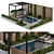 Outdoor Oasis Furniture Set 3D model small image 1