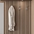 Translated description: "Hol 46 - бежевый и деревянный вход"

Beige Wood Hallway Entrance 3D model small image 4