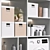 Laundry and Bathroom Cabinet Kit 3D model small image 3