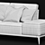 Elegant Park Sofa by Poliform 3D model small image 5