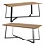 Modern Loft BRASIL Table Design 3D model small image 6