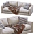 Modern 2013 Ferlea Sofa Design 3D model small image 2