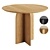 Modern Round Dining Table, Homary 3D model small image 9