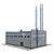 Gas Boiler House Model 3D model small image 4