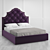 Vary Bed Collection King 3D model small image 3
