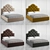 Vary Bed Collection King 3D model small image 4
