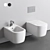 Nic Semplice Wall Hung WC 3D model small image 1