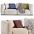 Modern Elegance: Poliform Shanghai Sofa 3D model small image 2
