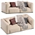 Modern Elegance: Poliform Shanghai Sofa 3D model small image 4